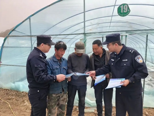 庆阳市公安局西峰分局肖金派出所：深化“田间警务”护航春耕生产